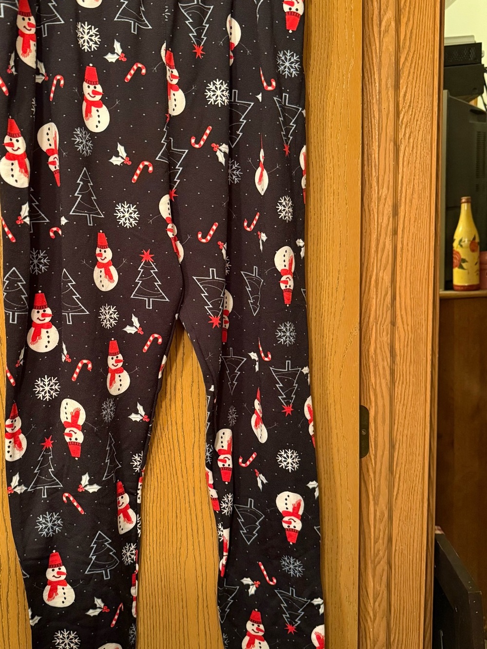 Lildy’s snowman fleece leggings size  2XL-3XL